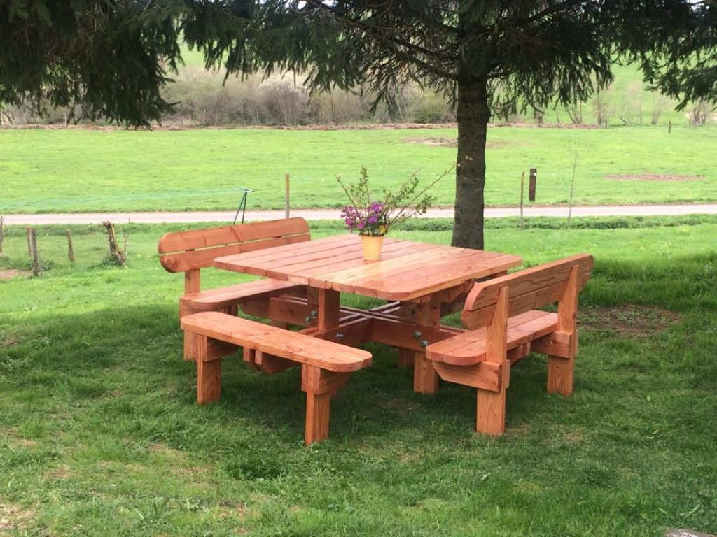 table picnic bois